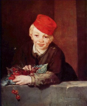 Der Junge mit Kirschen Eduard Manet Ölgemälde